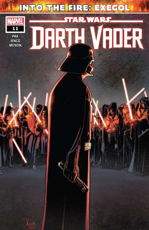Обложка выпуска #11 Darth Vader 11, 28 апр 2021.