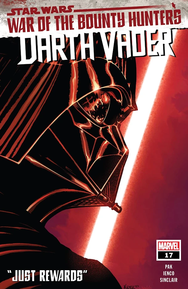 Обложка выпуска #17 Darth Vader 17, 27 окт 2021.