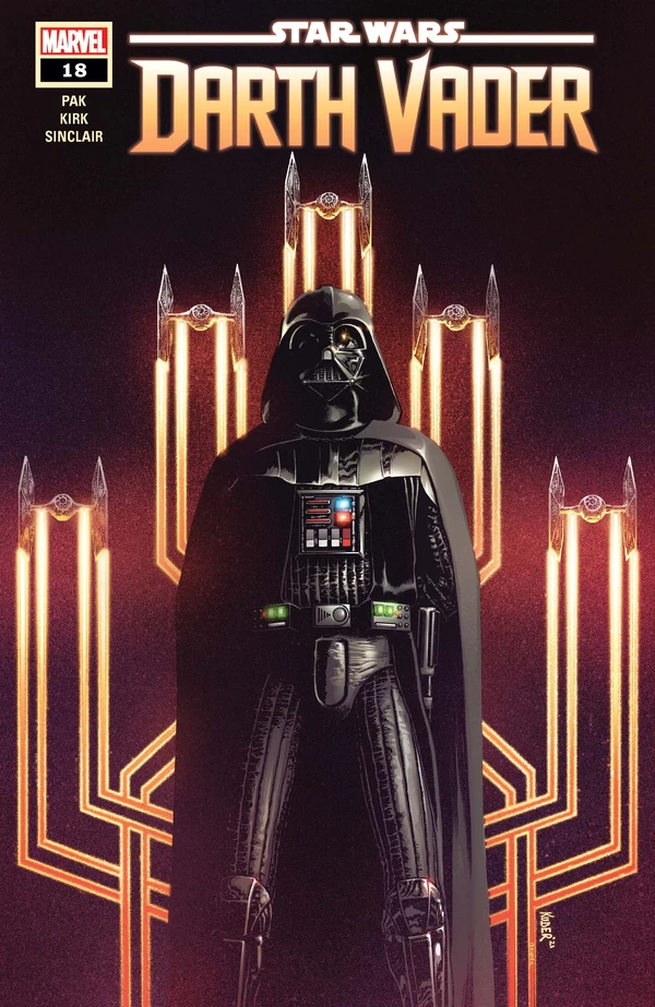 Обложка выпуска #18 Darth Vader 18, 1 дек 2021.