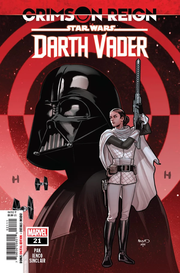 Обложка выпуска #21 Darth Vader 21, 23 мар 2022.