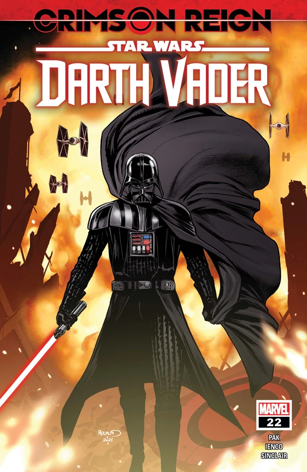 Обложка выпуска #22 Darth Vader 22, 13 апр 2022.
