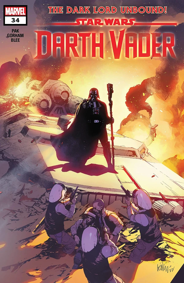 Обложка выпуска #34 Darth Vader 34, 10 май 2023.