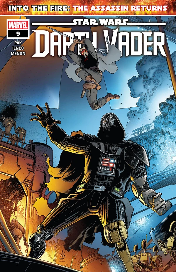 Обложка выпуска #9 Darth Vader 9, 13 янв 2021.