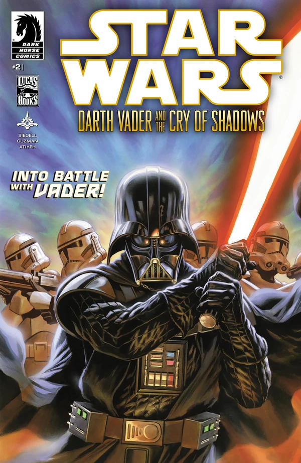 Обложка выпуска «Darth Vader and the Cry of Shadows 2», 15 янв 2014.