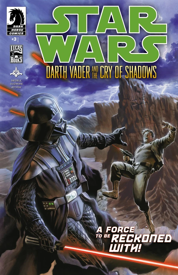 Обложка выпуска #3 Darth Vader and the Cry of Shadows 3, 19 фев 2014.