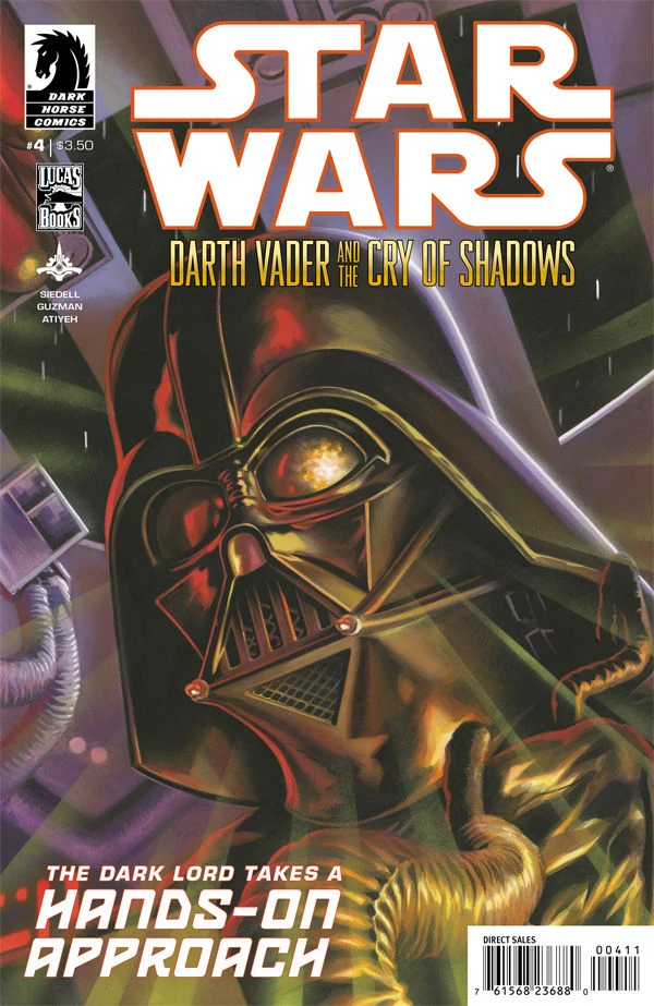 Обложка выпуска «Darth Vader and the Cry of Shadows 4», 19 мар 2014.