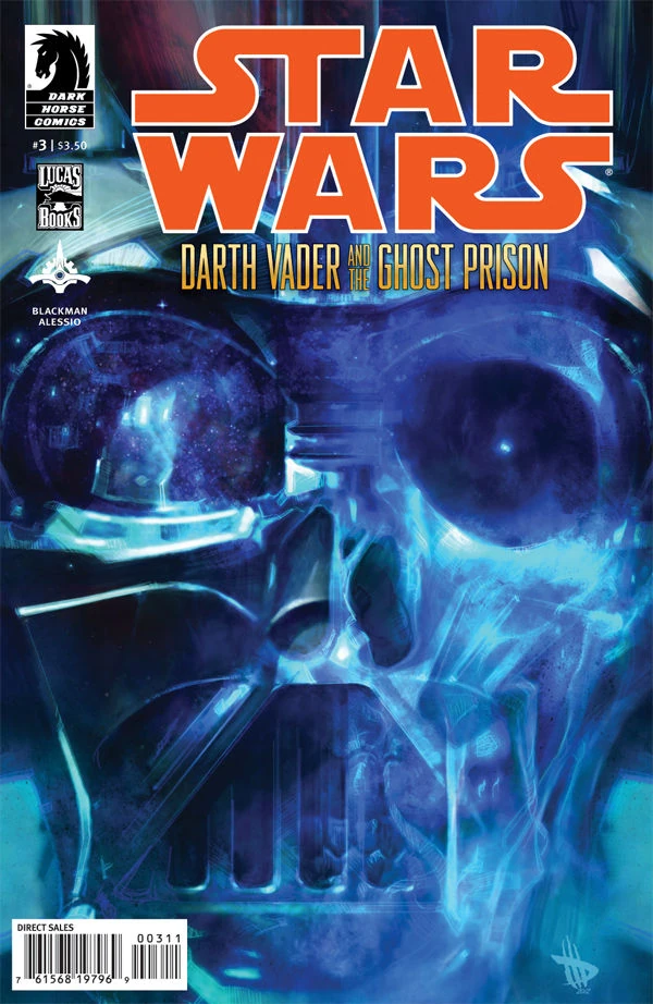 Обложка выпуска #3 Darth Vader and the Ghost Prison 3, 18 июл 2012.