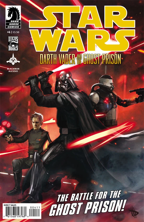 Обложка выпуска #4 Darth Vader and the Ghost Prison 4, 22 авг 2012.