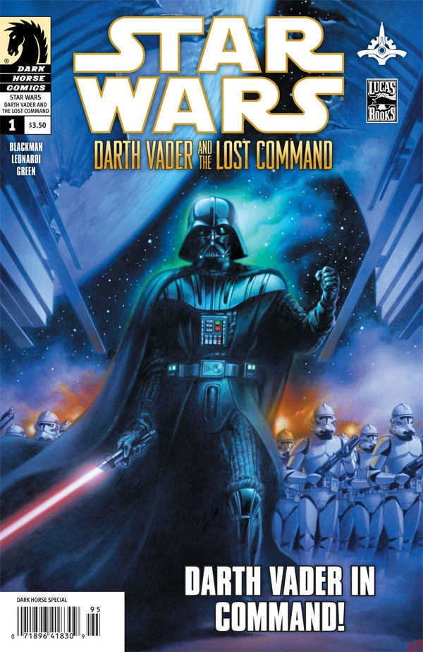 Обложка выпуска #1 Darth Vader and the Lost Command 1, 26 янв 2011.