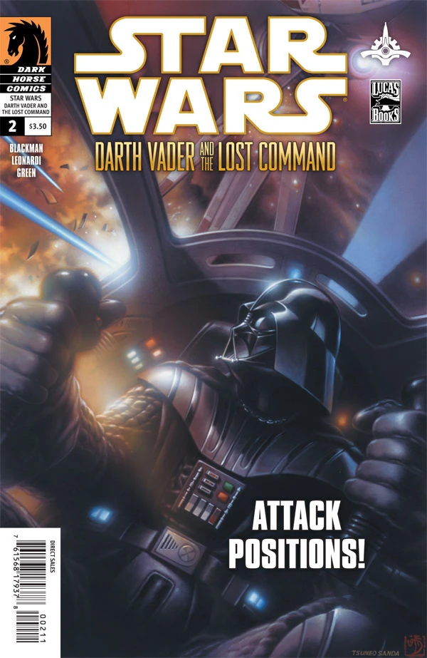 Обложка выпуска #2 Darth Vader and the Lost Command 2, 23 фев 2011.