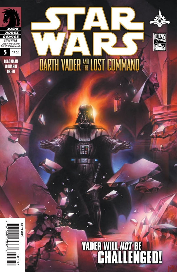 Обложка выпуска #5 Darth Vader and the Lost Command 5, 25 май 2011.
