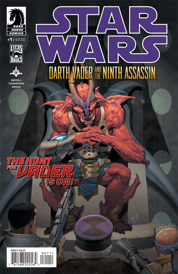 Обложка выпуска «Darth Vader and the Ninth Assassin 1», 17 апр 2013.