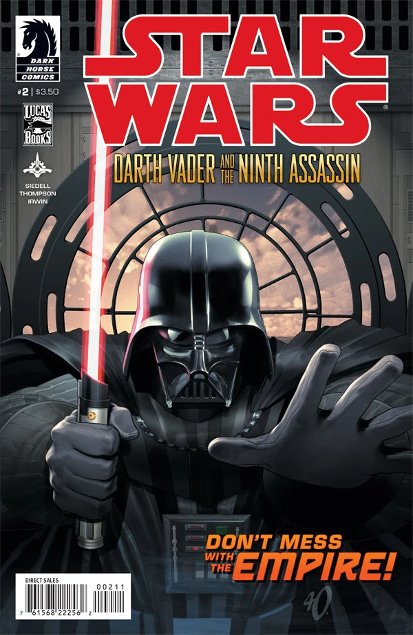 Обложка выпуска «Darth Vader and the Ninth Assassin 2», 15 май 2013.