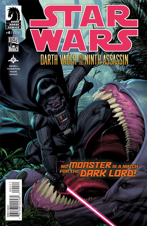 Обложка выпуска «Darth Vader and the Ninth Assassin 4», 17 июл 2013.