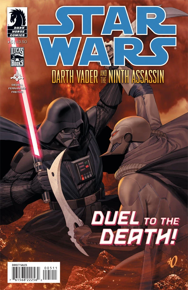 Обложка выпуска «Darth Vader and the Ninth Assassin 5», 21 авг 2013.
