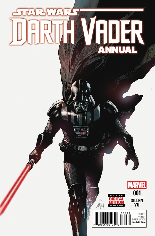 Обложка выпуска #1 Darth Vader Annual 1, 16 дек 2015.