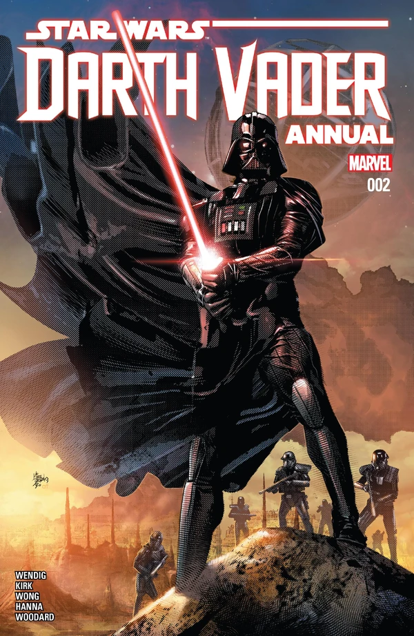 Обложка выпуска #2 Darth Vader Annual 2, 18 июл 2018.