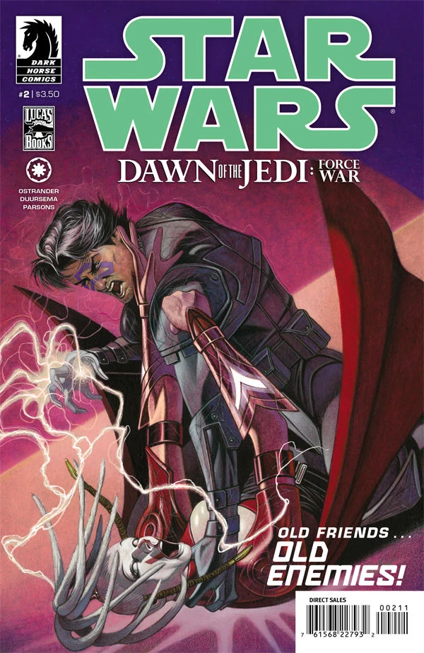 Обложка выпуска #12 Dawn of the Jedi: Force War 2, дек 2013.
