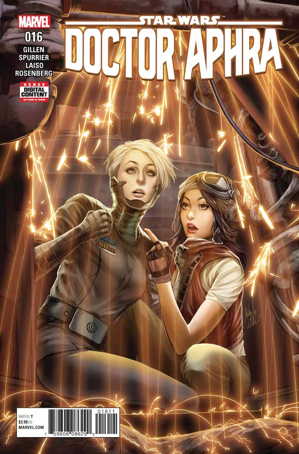 Обложка выпуска #16 Doctor Aphra 16, 31 янв 2018.