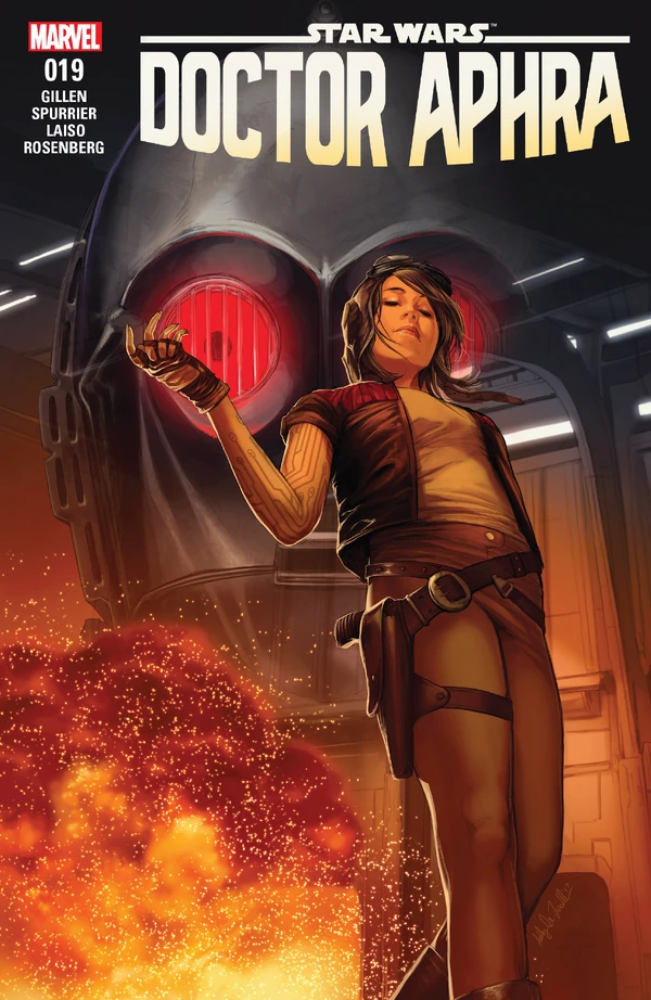 Обложка выпуска #19 Doctor Aphra 19, 25 апр 2018.