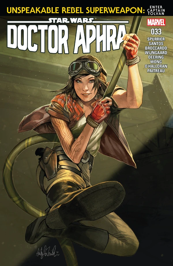 Обложка выпуска #33 Doctor Aphra 33, 19 июн 2019.