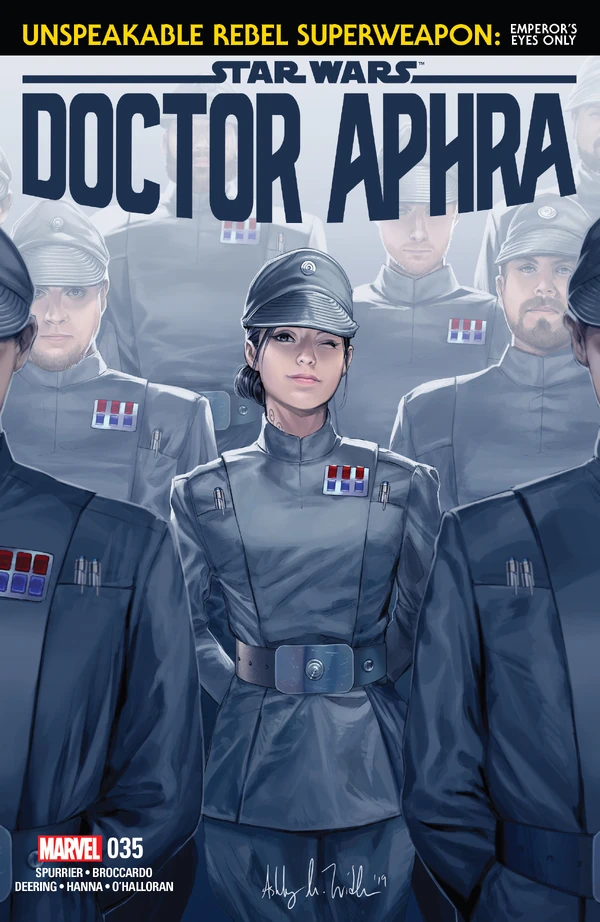 Обложка выпуска #35 Doctor Aphra 35, 21 авг 2019.