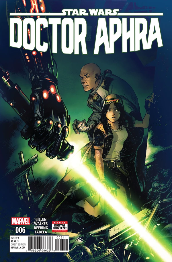 Обложка выпуска #6 Doctor Aphra 6, 12 апр 2017.