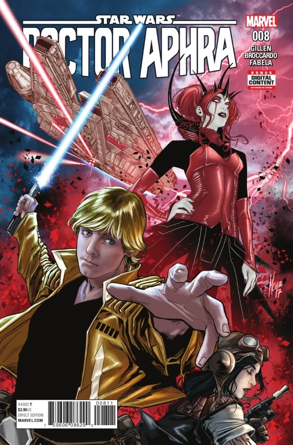Обложка выпуска #8 Doctor Aphra 8, 28 июн 2017.