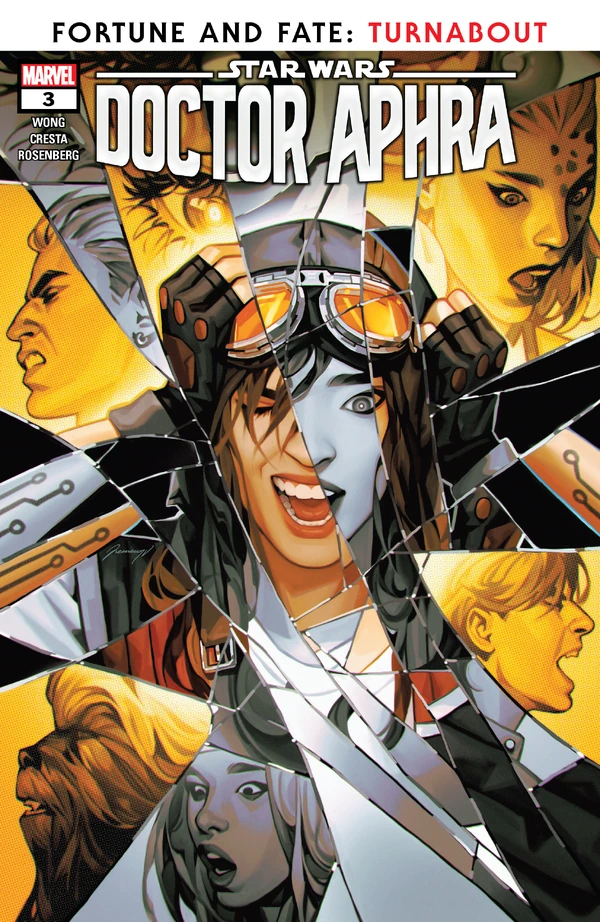 Обложка выпуска #3 Doctor Aphra 3, 26 авг 2020.