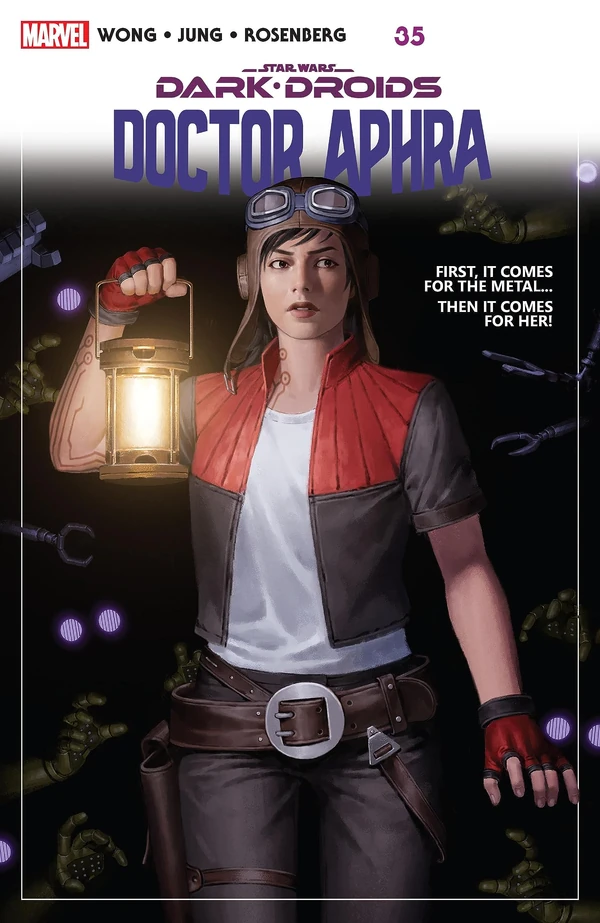 Обложка выпуска #35 Doctor Aphra 35, авг 2023.