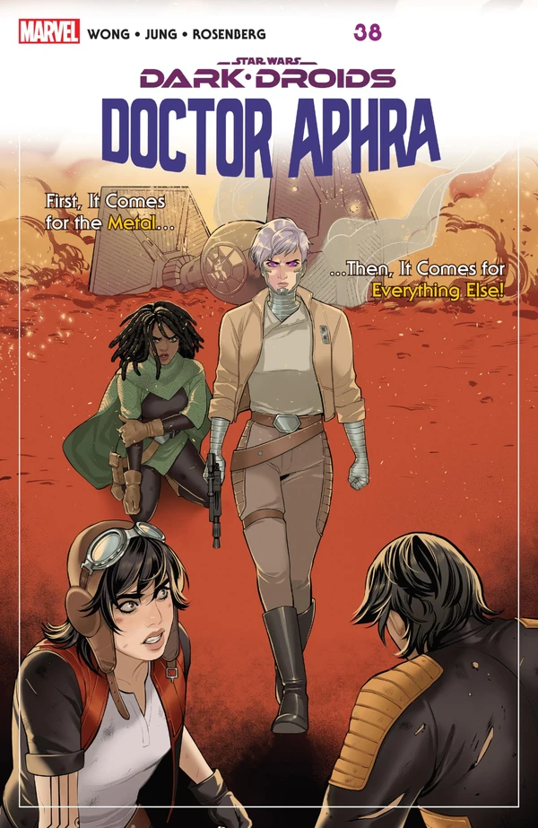 Обложка выпуска #38 Doctor Aphra 38, 15 ноя 2023.