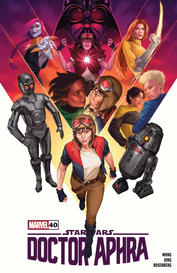 Обложка выпуска #40 Doctor Aphra 40, 31 янв 2024.