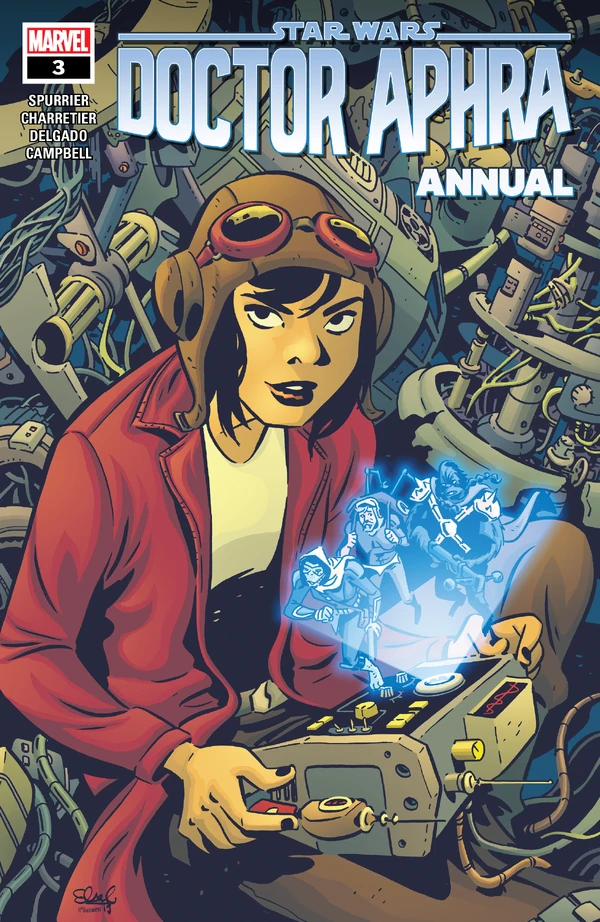 Обложка выпуска #3 Doctor Aphra Annual 3, 30 окт 2019.