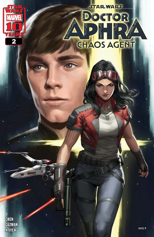 Обложка выпуска #2 Doctor Aphra – Chaos Agent 2, 23 июл 2025.