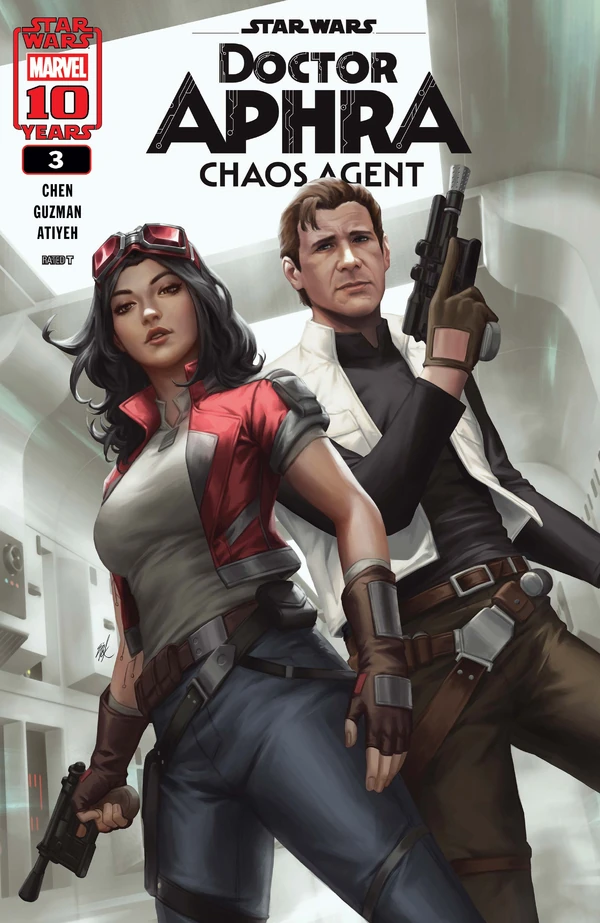 Обложка выпуска #3 Doctor Aphra – Chaos Agent 3, 27 авг 2025.