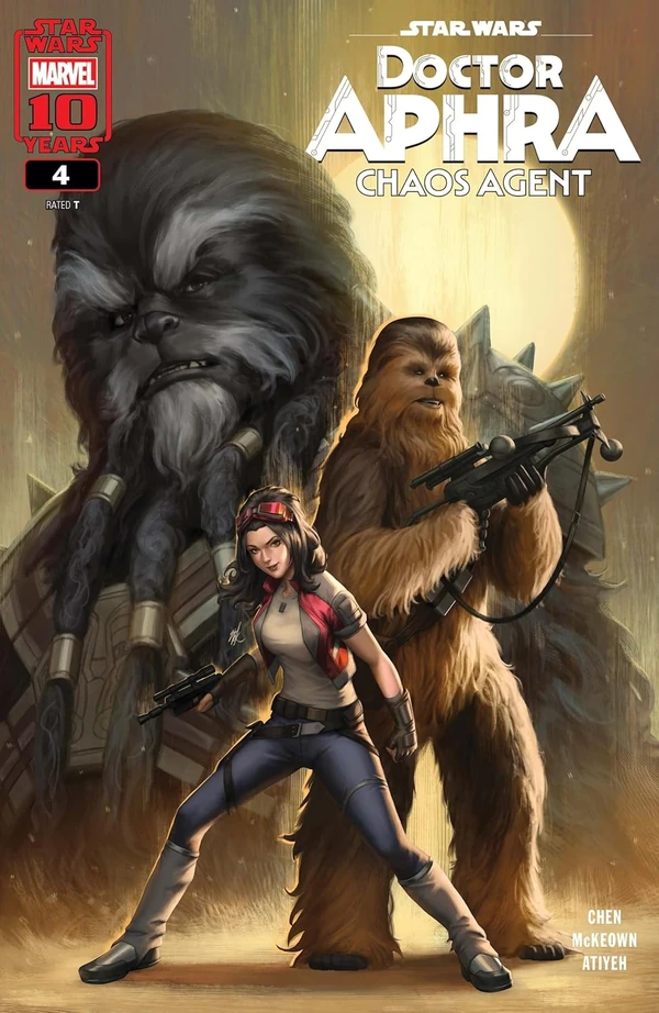 Обложка выпуска #4 Doctor Aphra – Chaos Agent 4, 24 сен 2025.