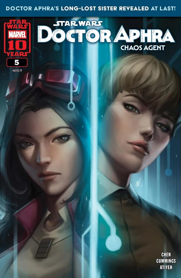 Обложка выпуска #5 Doctor Aphra – Chaos Agent 5, 29 окт 2025.