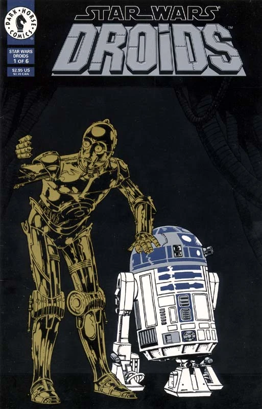 Обложка выпуска #1 Droids 1, 1 апр 1994.