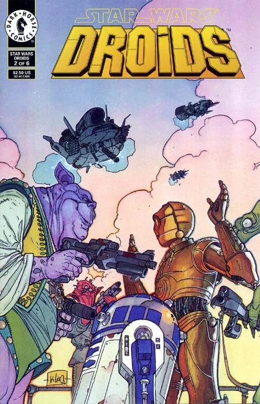 Обложка выпуска #2 Droids 2, 1 май 1994.