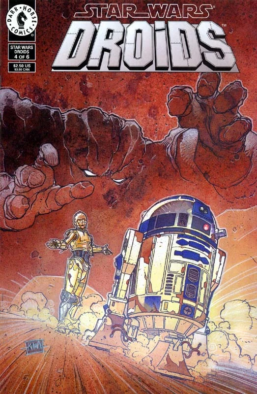 Обложка выпуска #4 Droids 4, 19 июл 1994.