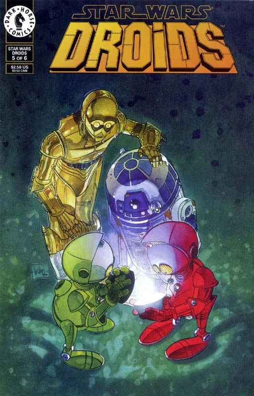 Обложка выпуска #5 Droids 5, 16 авг 1994.