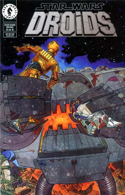 Обложка выпуска #6 Droids 6, 20 сен 1994.