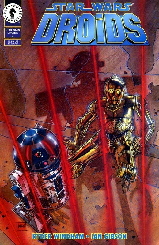 Обложка выпуска #2 Droids 2, 16 май 1995.