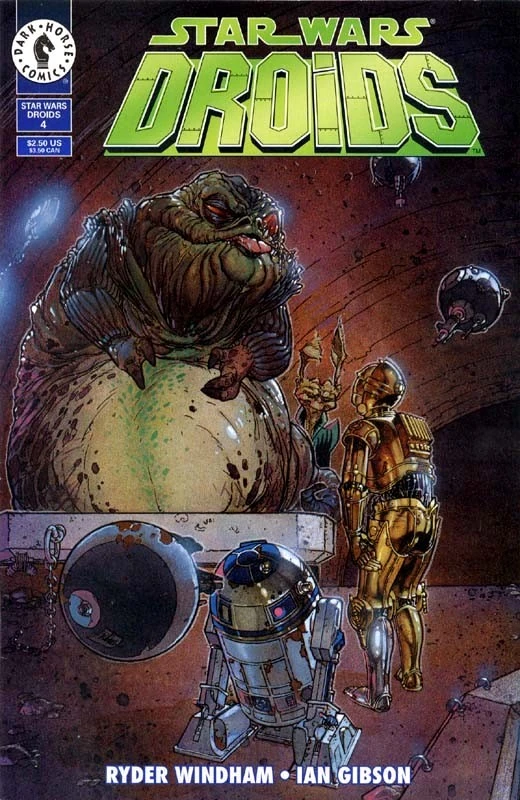 Обложка выпуска #4 Droids 4, 25 июл 1995.