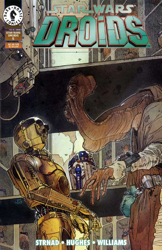 Обложка выпуска #5 Droids 5, 26 сен 1995.