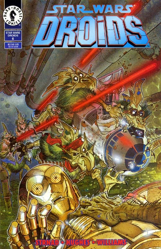 Обложка выпуска #2 Droids 6, 31 окт 1995.