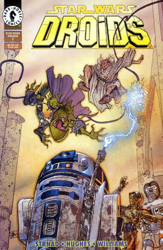 Обложка выпуска #3 Droids 7, 28 ноя 1995.
