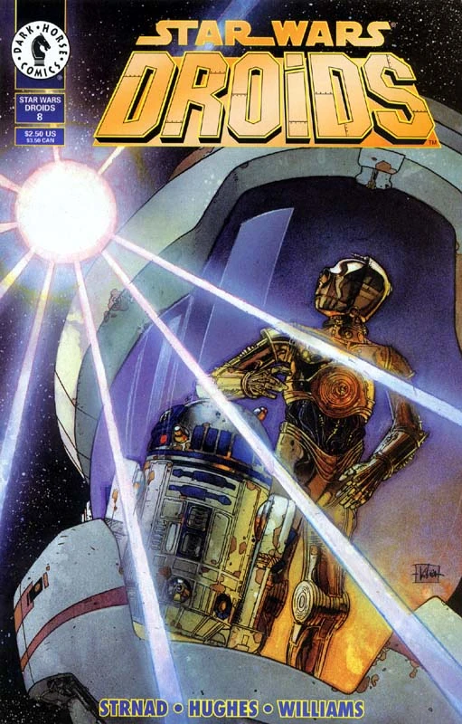 Обложка выпуска #4 Droids 8, 26 дек 1995.