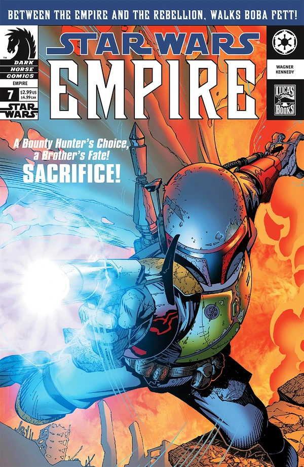 Обложка выпуска #7 Empire 7, 9 апр 2003.