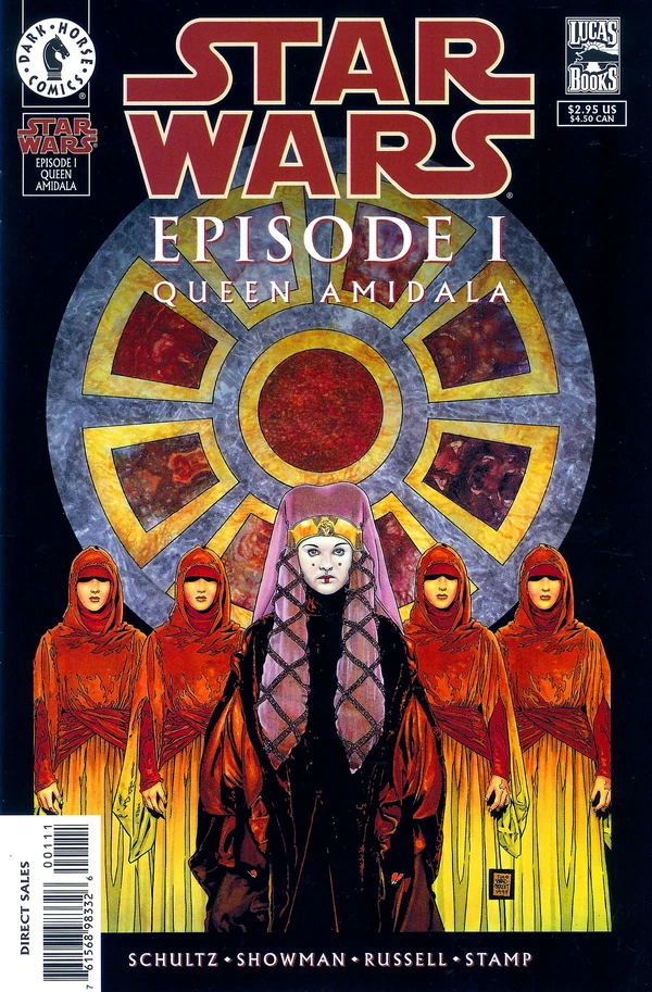 Обложка выпуска «Episode I: Queen Amidala», 28 июл 1999.